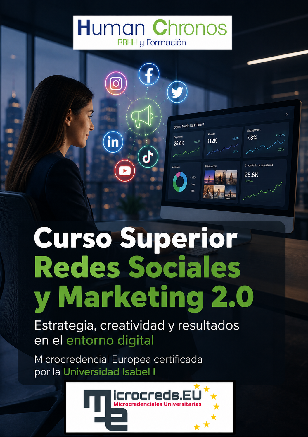 CURSO SUPERIOR Redes sociales y  marketing 2.0